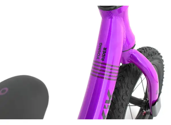 MAXÍK Evo Lite Kinderlaufrad magenta/lila + Gurt YAK