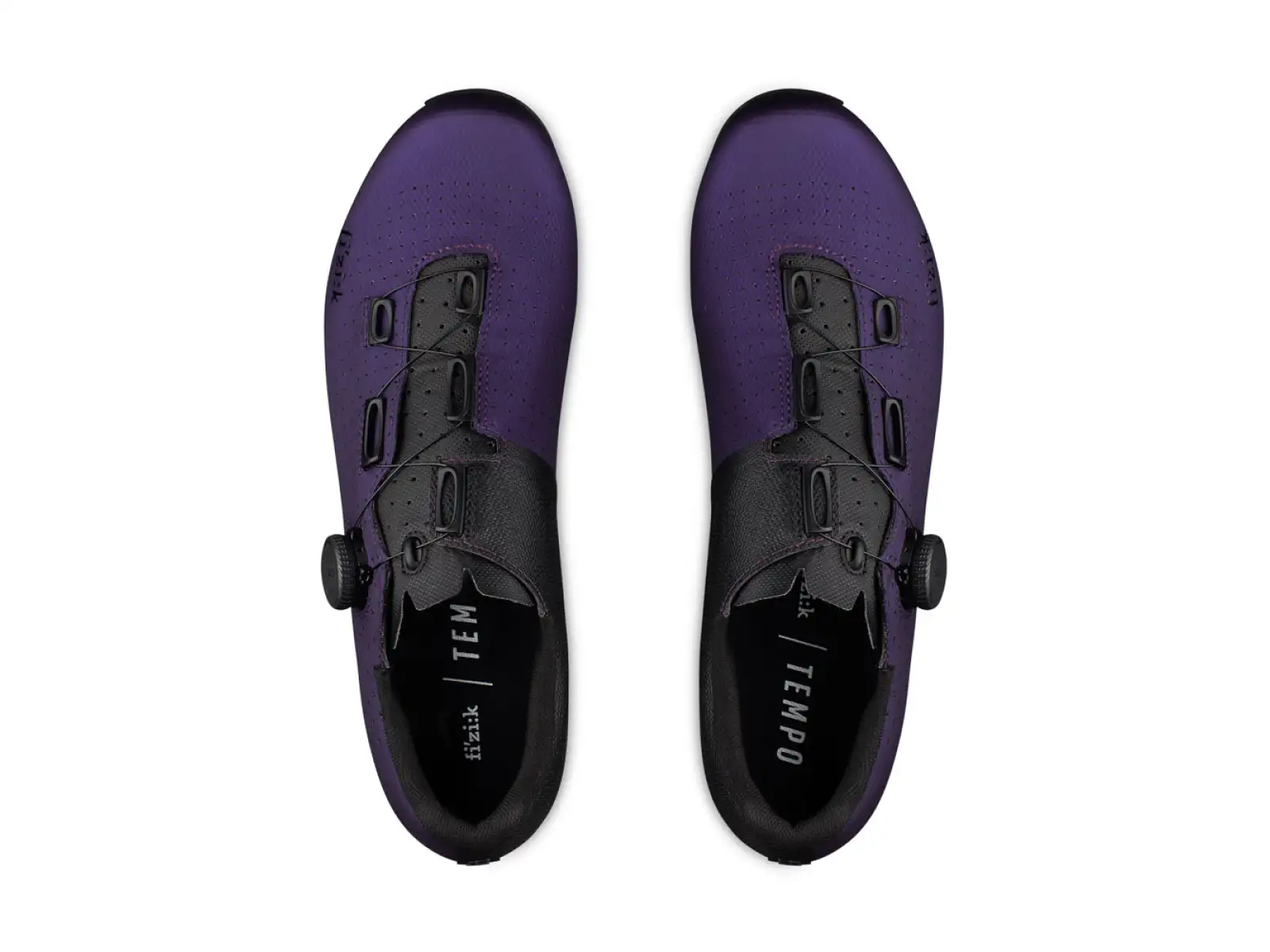 Fizik Tempo Decos Carbon Rennrad Herrenschuhe Aubergine/Black