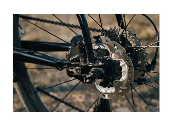 Shimano GRX ST-RX400 / BR-RX400 Hinterradbremse und Schaltung 10-fach Flat Mount - ABMONTIERT