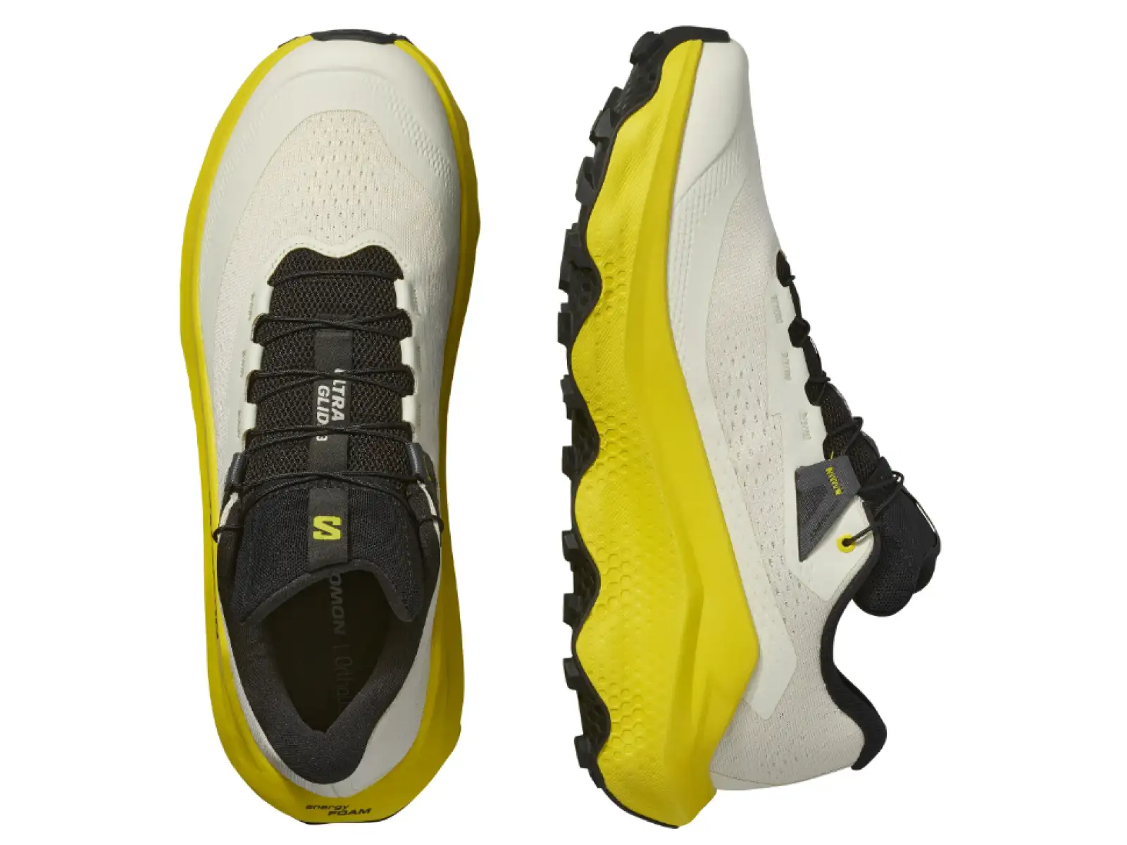 Salomon Ultra Glide 3 Herren-Laufschuhe Almond/Incaberry/Schwarz