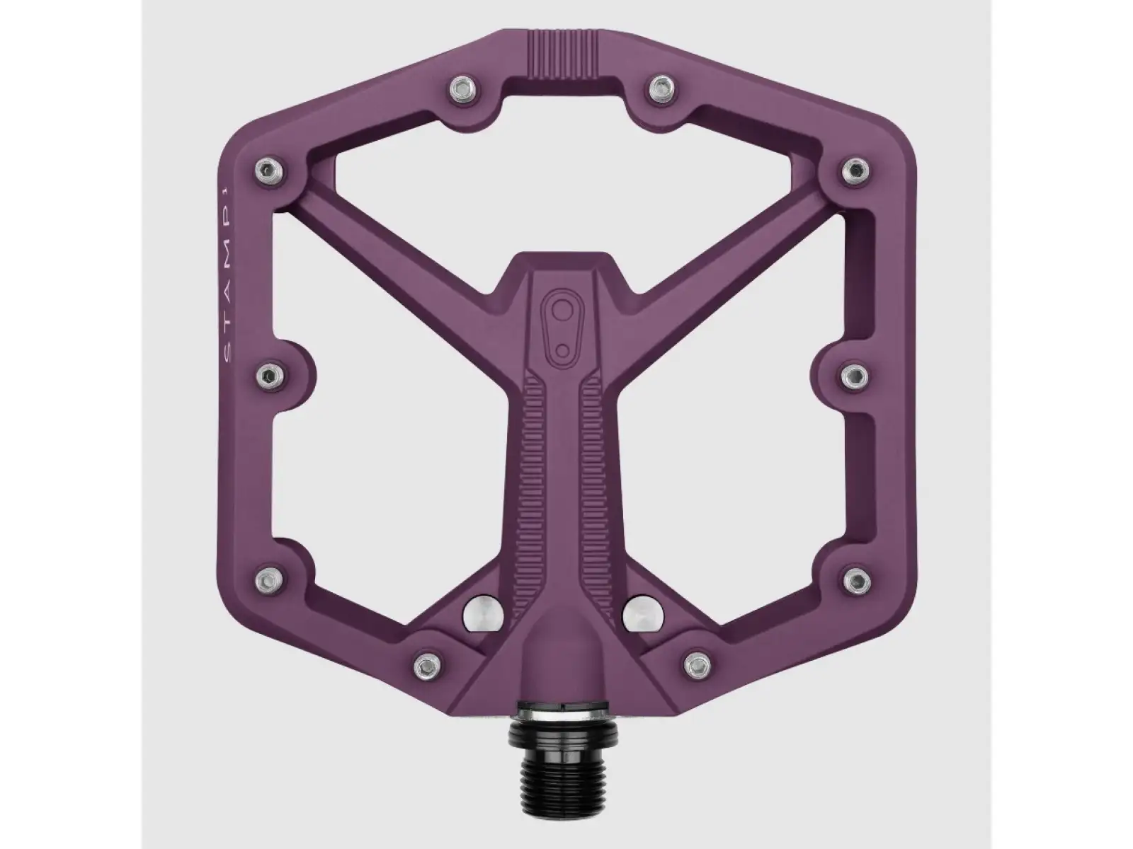 Crankbrothers Stamp 1 Large Gen 2 Plattformpedale Pflaumenlila