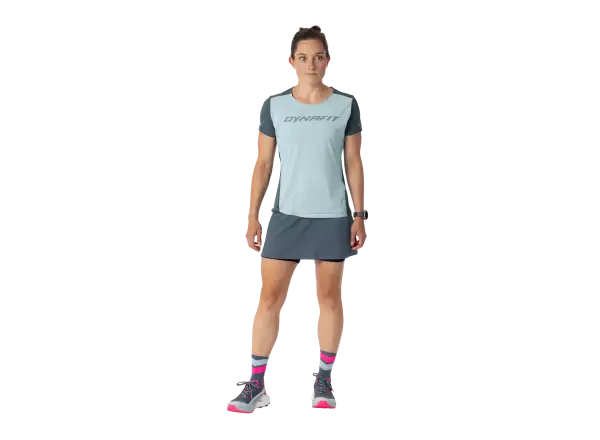 Dynafit Alpine 2 Damen Laufshirt Kurzarm Cloud Blue