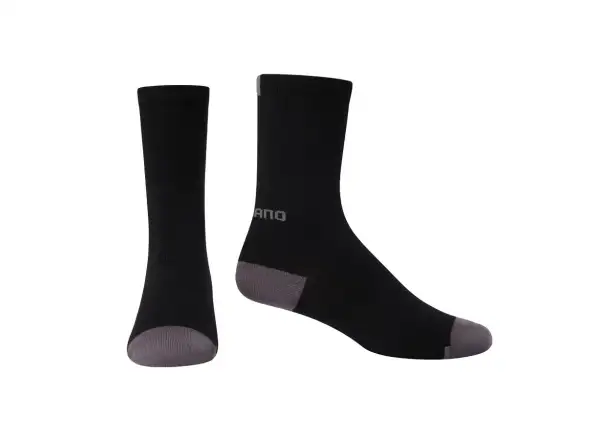 Shimano Performance Wool Fahrradsocken schwarz