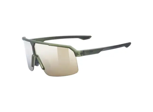 Uvex Ramp Sonnenbrille Olive Matt/Mirror Gold