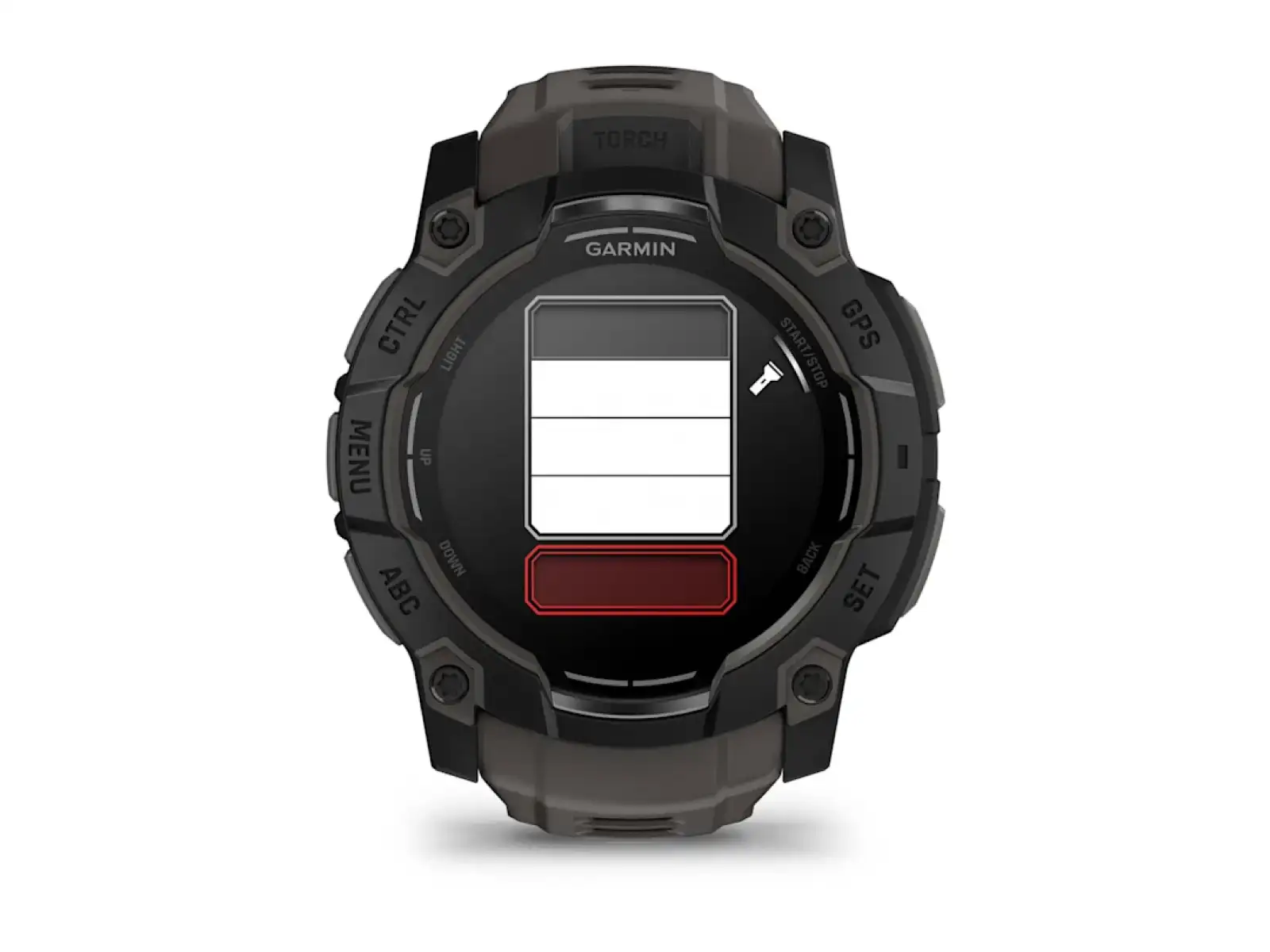 Garmin Instinct 3 Amoled 50 mm Smartwatch Black/Charcoal Armband