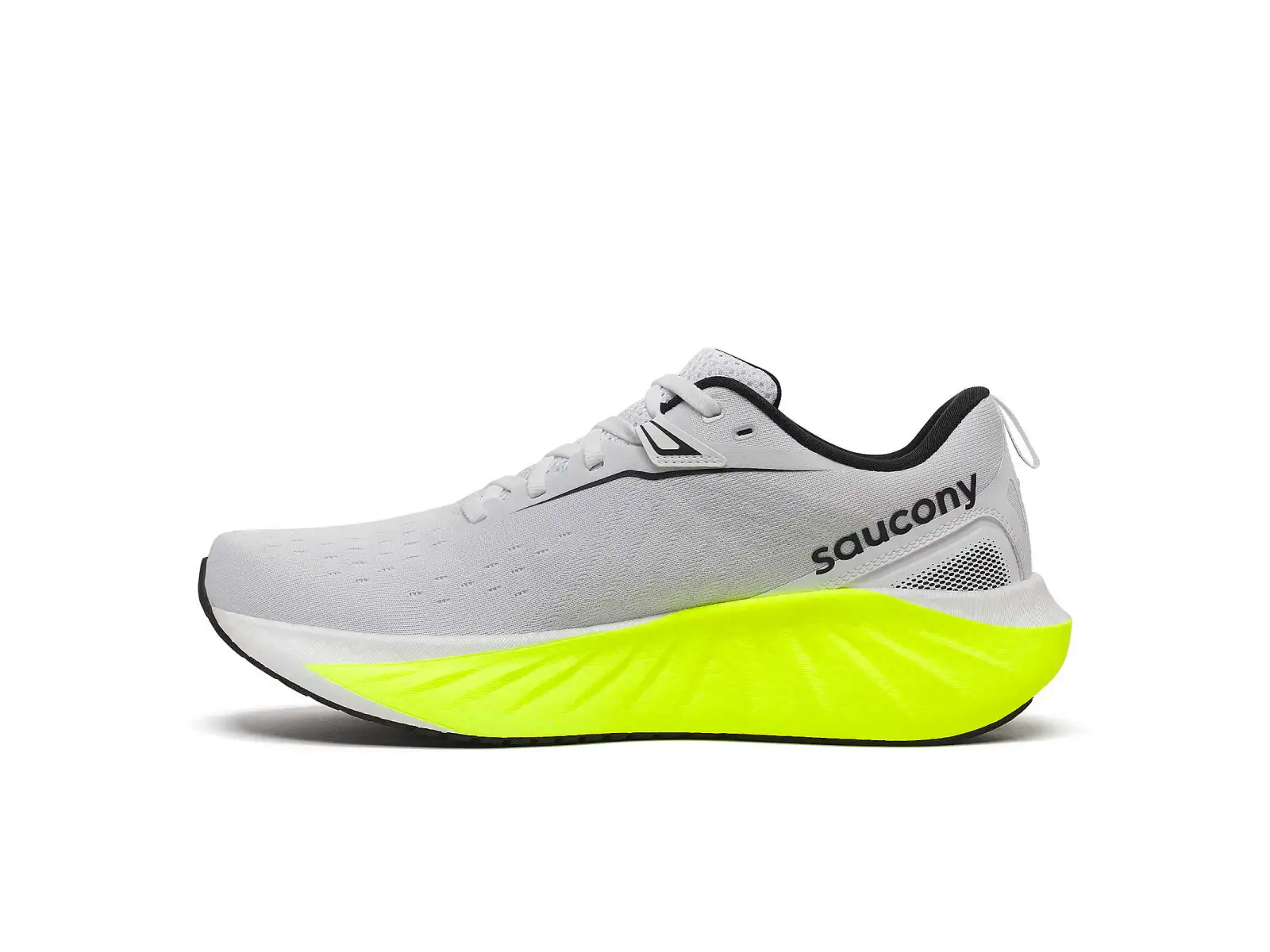 Saucony Triumph 22 Herren-Laufschuhe White/Citron