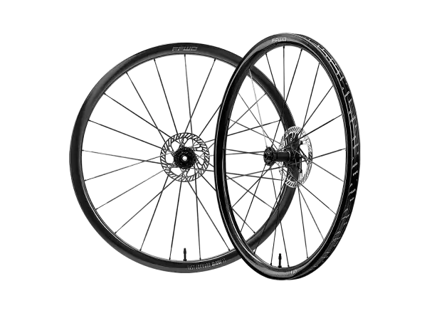 FFWD RAW CS 33 Straßenrad-Radsatz, glänzendes Schwarz