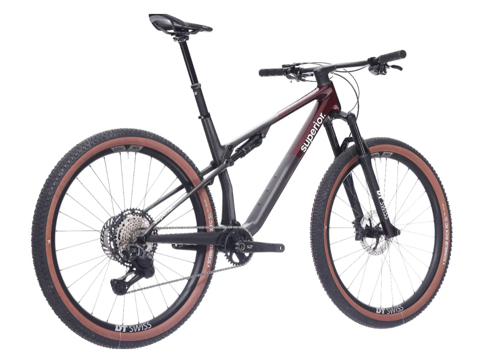 Superior Full‑Suspension Bike – XF 9.6 Team Gloss Carbon/Red