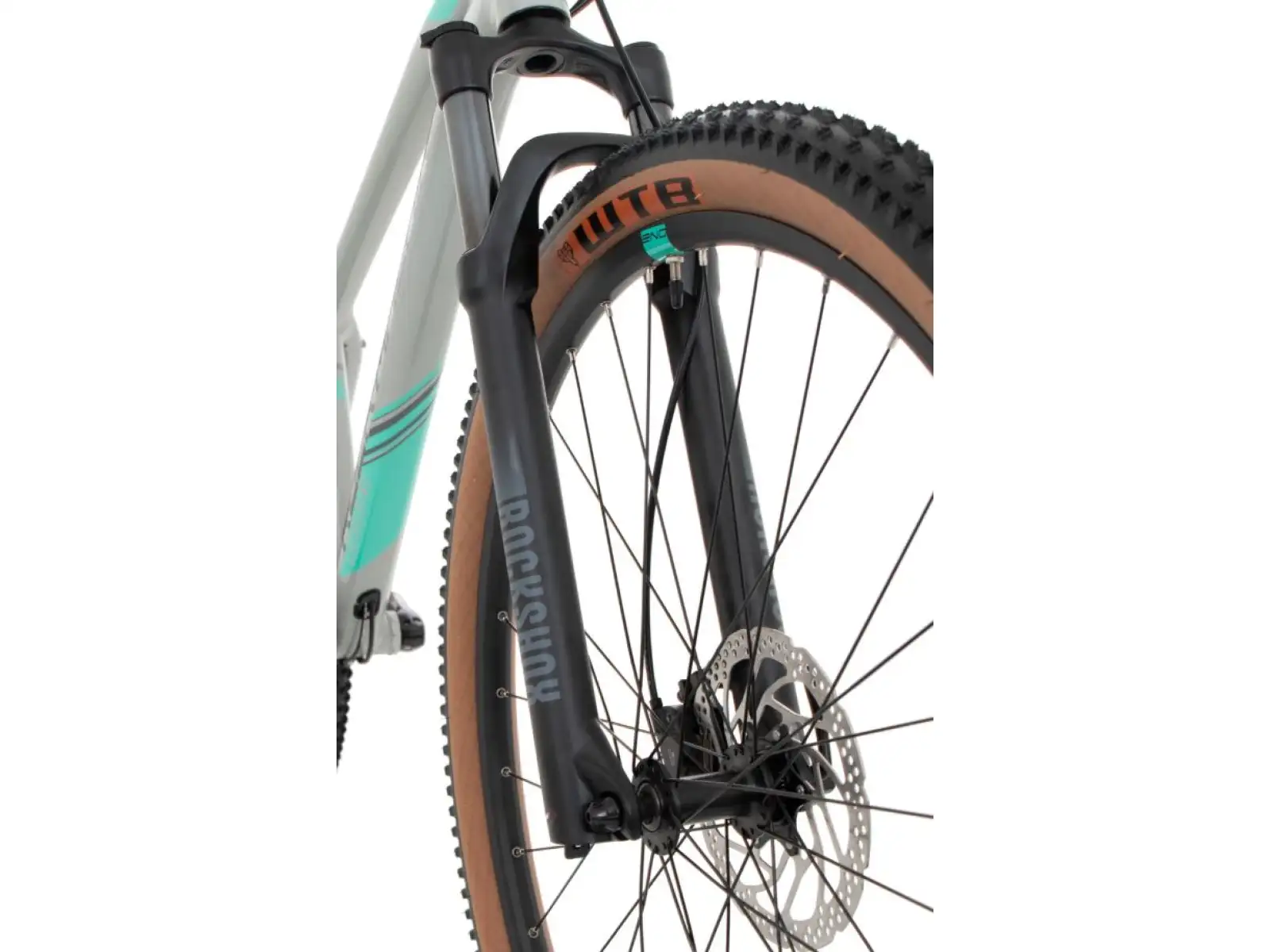 Rock Machine Catherine 60-29 glänzend grau/mintgrün/dunkelgrau Mountainbike