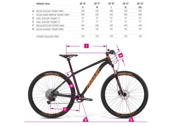 Amulet 29 Night Cat 1.0 Opal/Weiß/Rosa Mountainbike