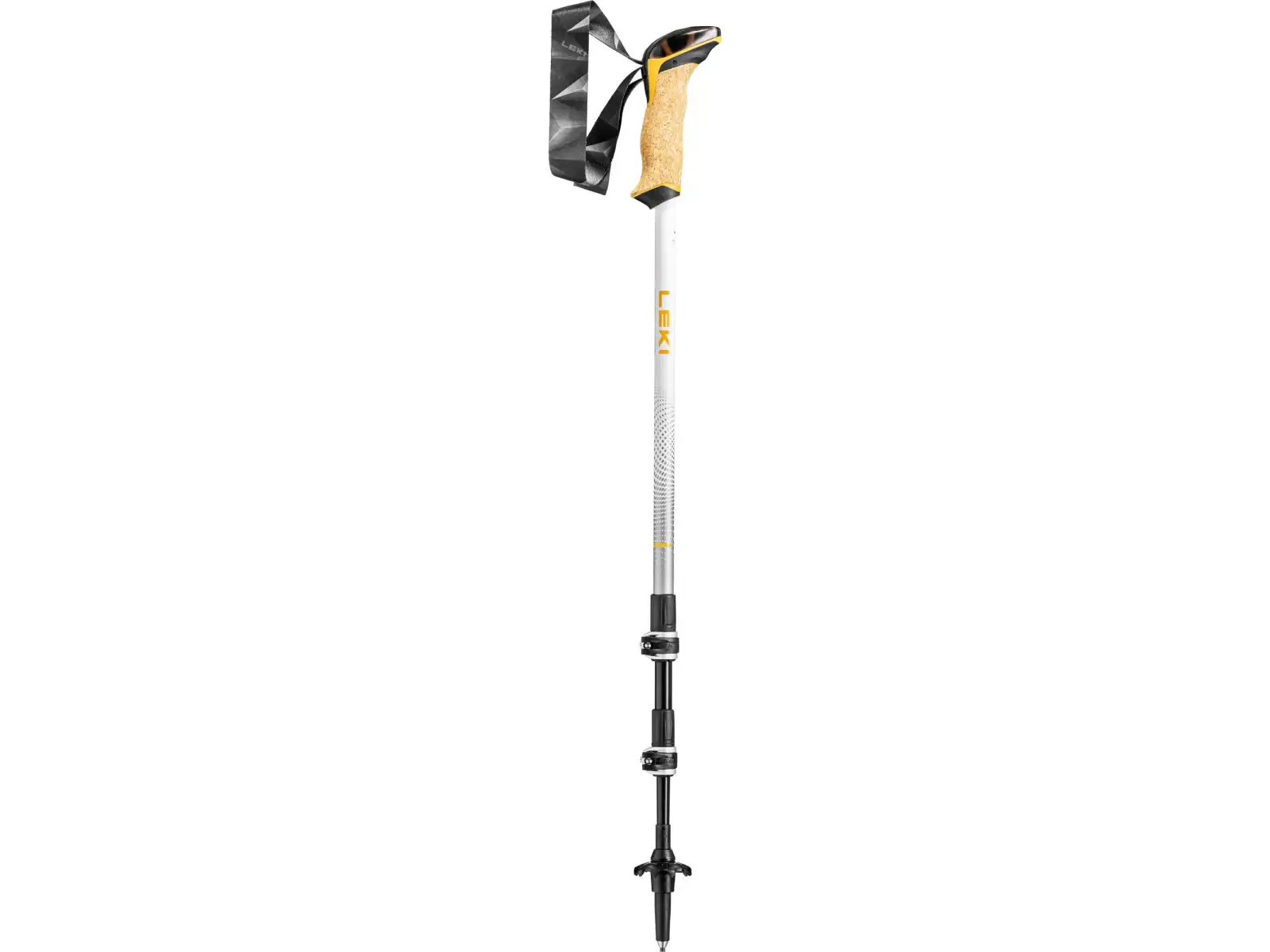 Leki Cressida Trekkingstöcke Mango/White/Silver Gr. 90-125 cm