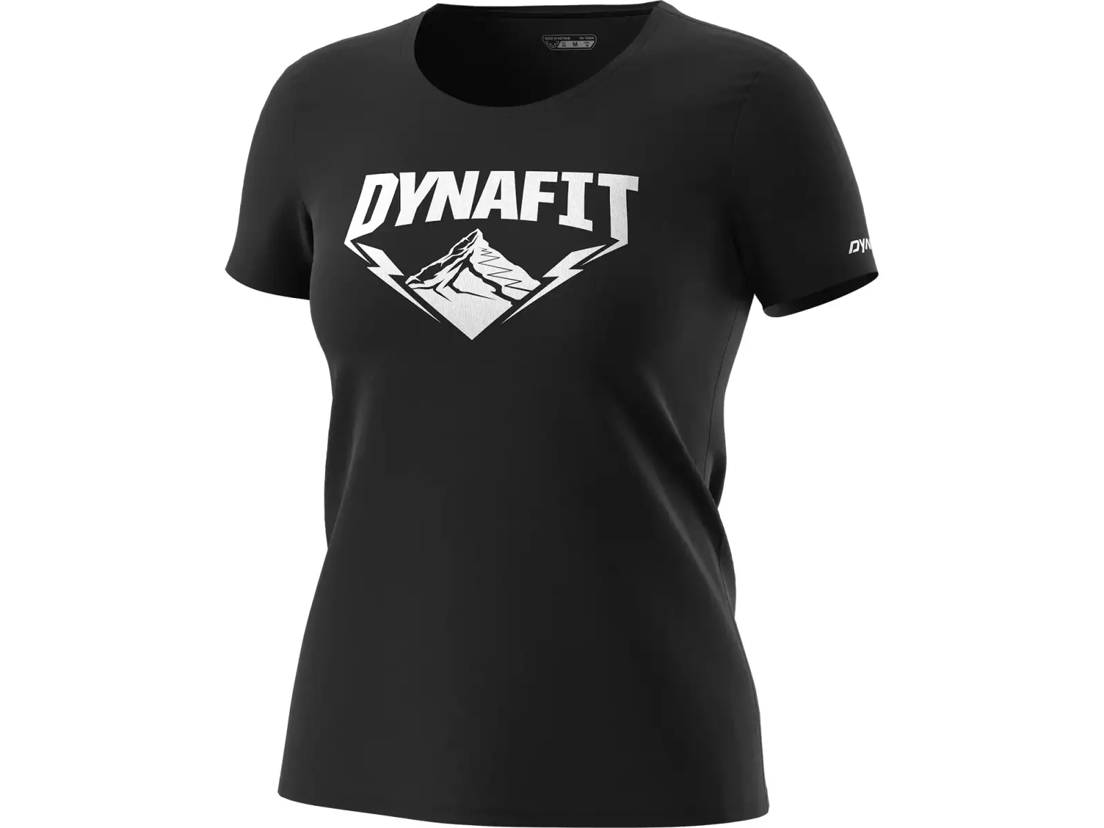 Dynafit Graphic Cotton Damen T-Shirt kurzarm Black Out/Hardcore