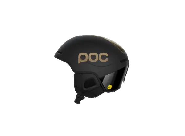 POC Obex Contour Marco Odermatt Ed. Skihelm Uranium Black/Podium Gold