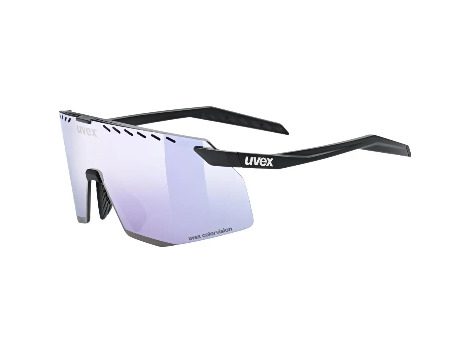 Uvex Pace Stage ColorVision Brille Black Matt/Mirror Lavender