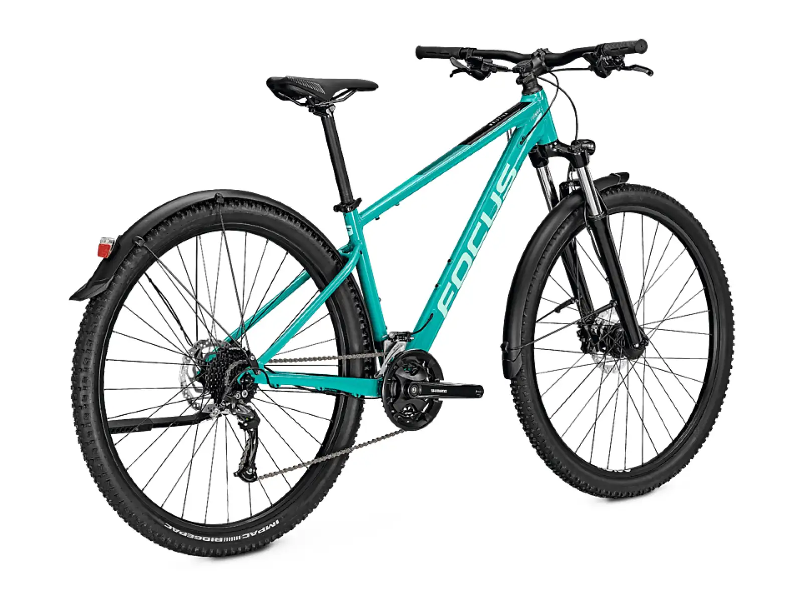 Focus Whistler 3.6 EQP DI 27,5" Mountainbike Blau Grün Größe S