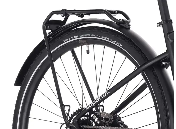 Superior Blox 6.4 T Stadtfahrrad mattschwarz