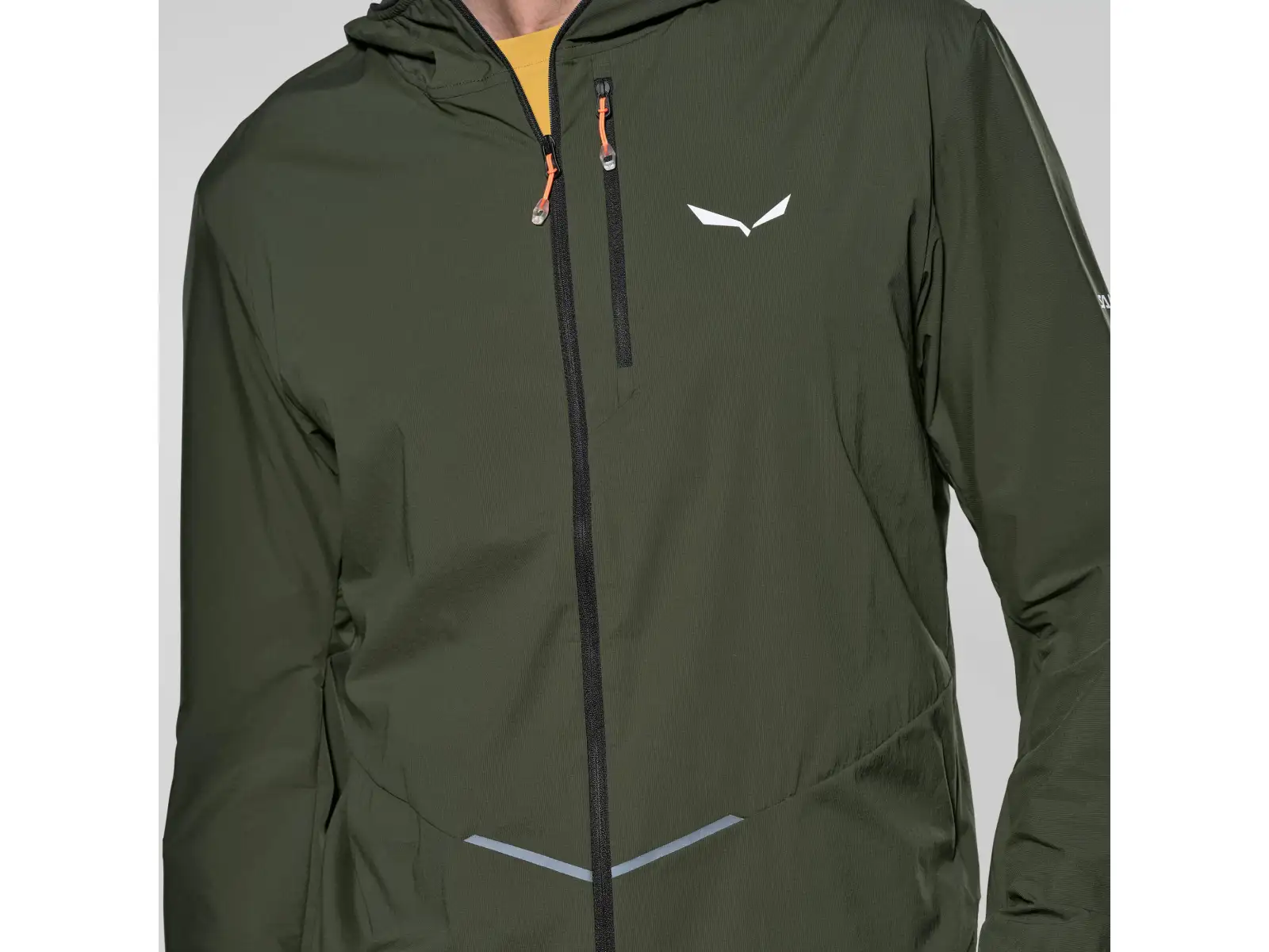Salewa Pedroc Wind Light Herren-Sweatshirt Dark Olive