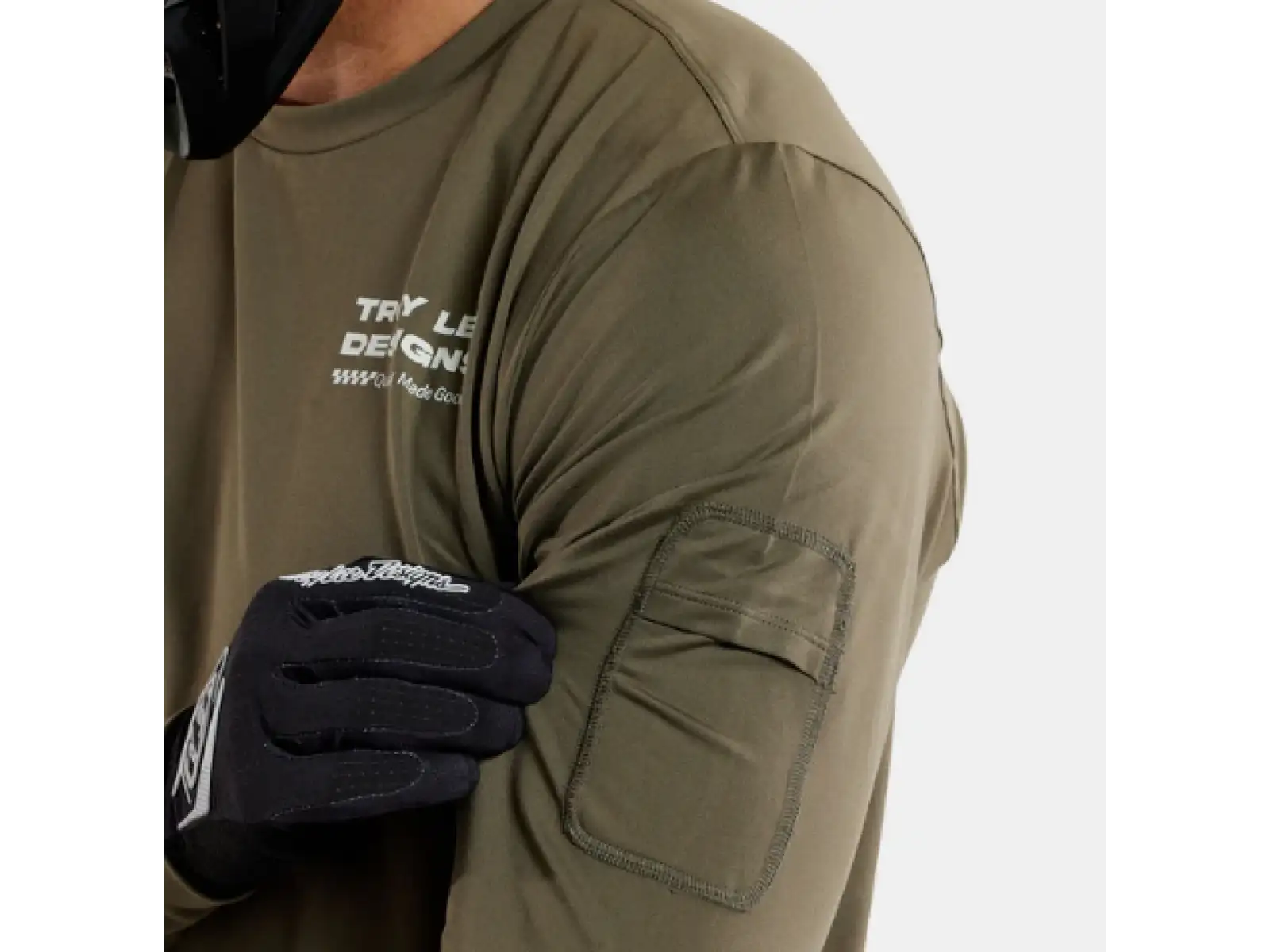 Troy Lee Designs Ruckus Ride Tee Factory Herren-Langarmtrikot Caper