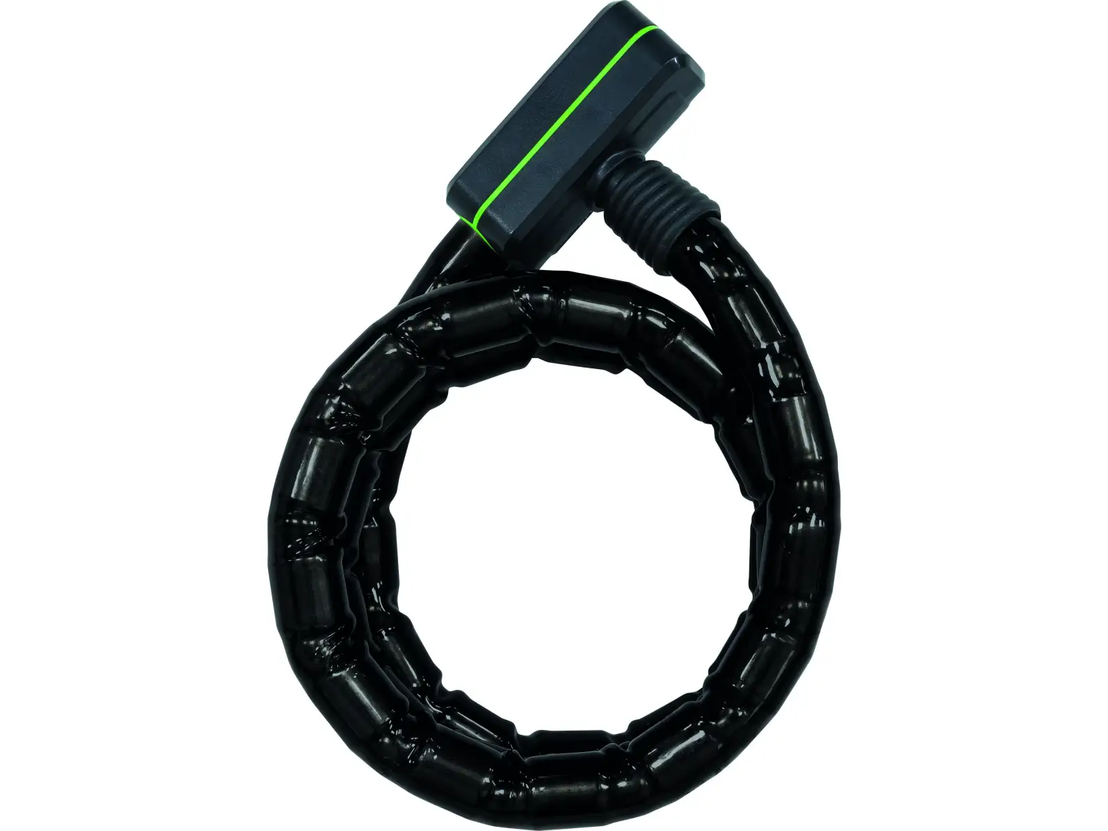 Abus Citadel Steel-O-Flex CA 80/20/K/B Kettenschloss Schwarz