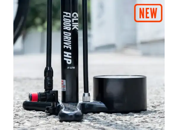 Lezyne CLIK® Floor Drive HP Pumpe schwarz