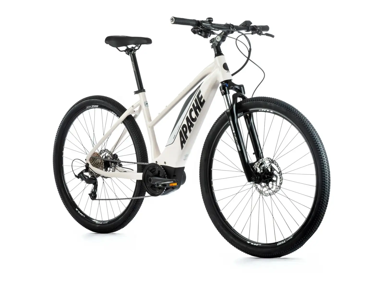 Apache Matta 3 MTB Damen E-Crossbike (Bosch) Weiß
