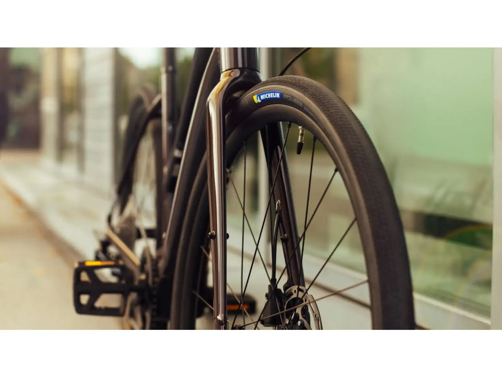 Michelin Power Adventure TS TLR Wettbewerbslinie 700x30C Schotterreifen Kevlar Schwarz