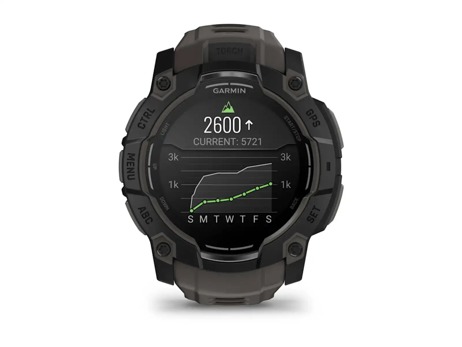 Garmin Instinct 3 Amoled 50 mm Smartwatch Black/Charcoal Armband