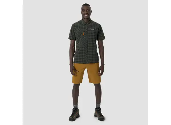 Salewa Puez Dry Herrenhemd Bombay Brown