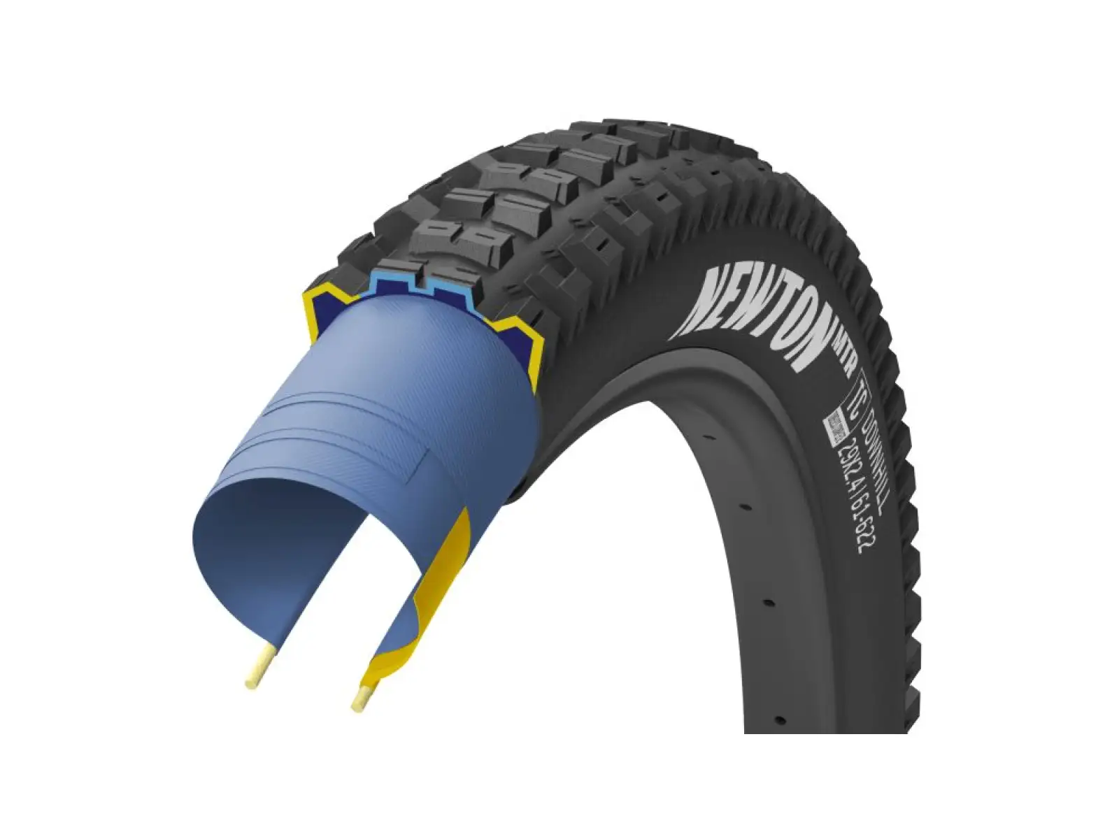 Goodyear Newton MTR Downhill Tubeless Komplett 27,5x2,40" MTB Reifen Kevlar