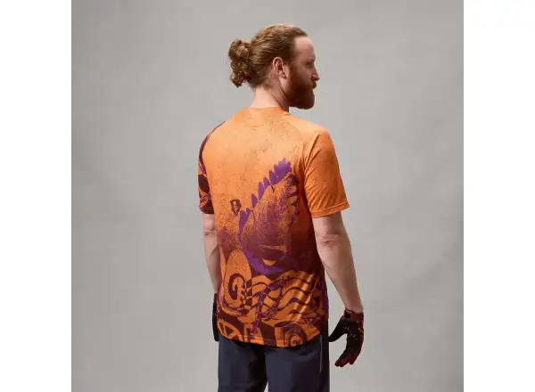 Endura Singletrack Herren-Trikot Kurzarm Orange