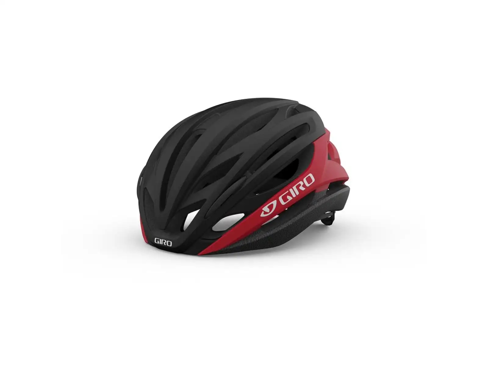 Giro Syntax MIPS Rennradhelm matt schwarz/hellrot