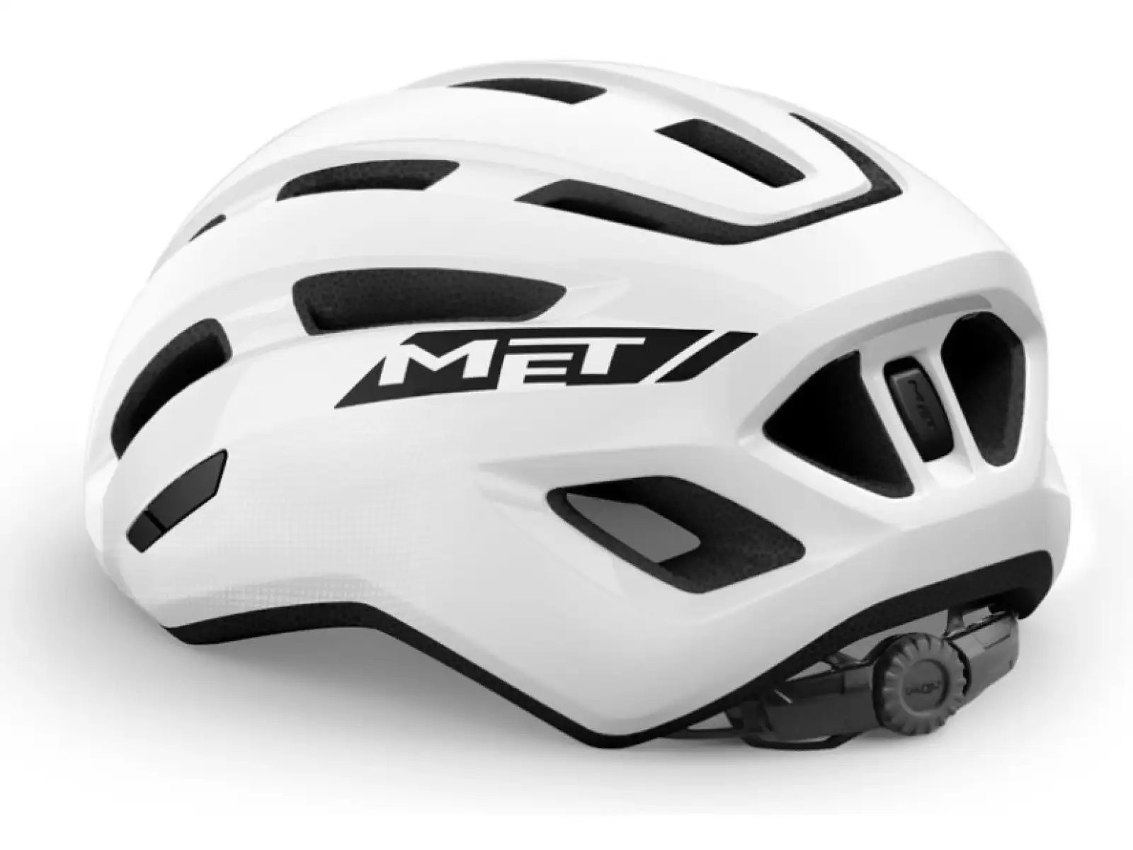 MET Miles MIPS Helm Weiß Glänzend