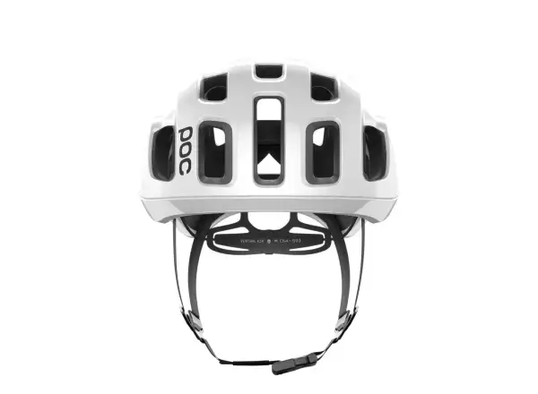 POC Ventral Air MIPS Rennradhelm Hydrogen White/Uranium Black Matt/Logo