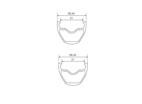 Mavic Crossride Disc FTS-X 27,5" Hinterrad- Laufrad