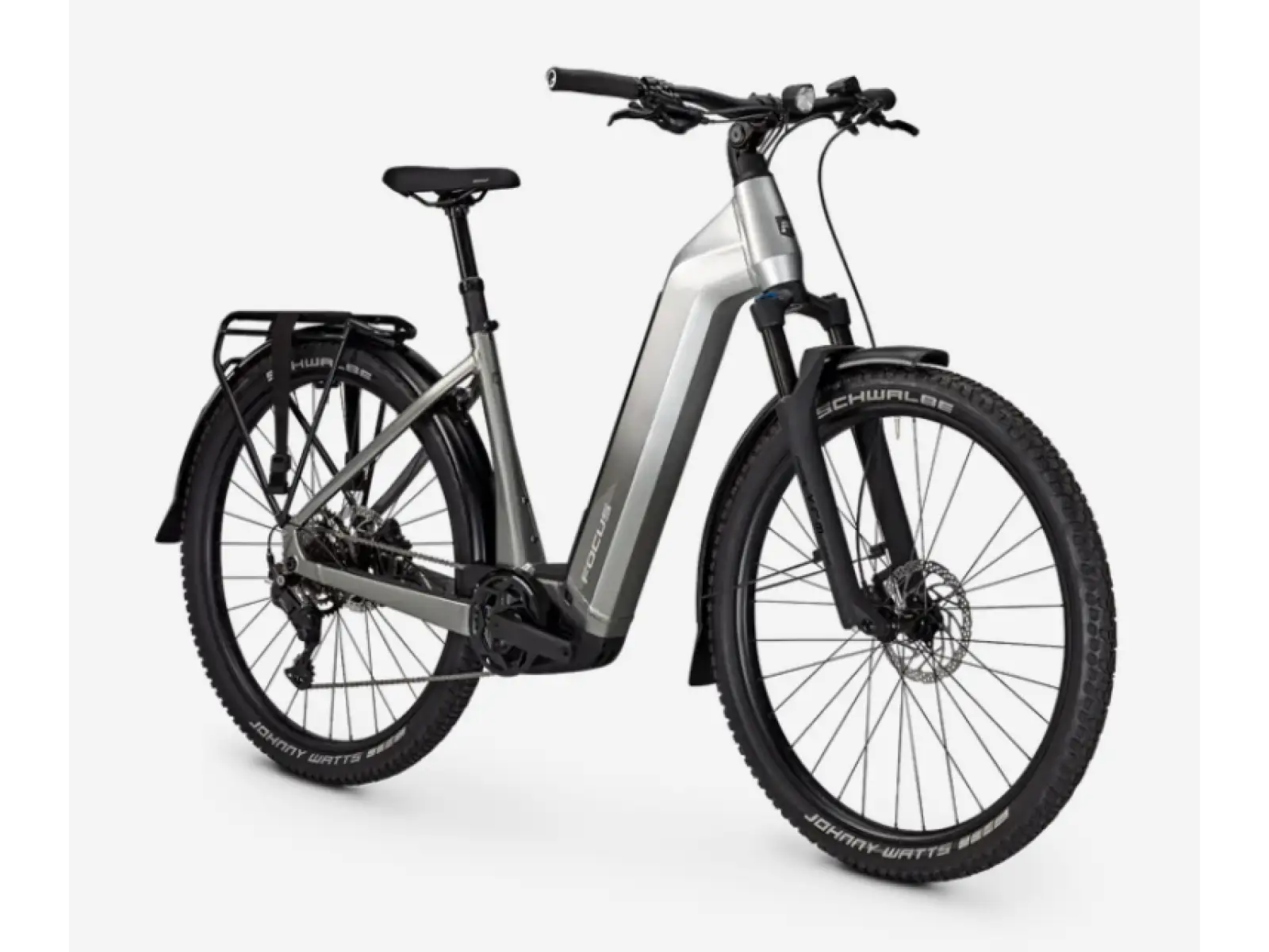 Focus AVENTURA2 6.7 Wave 29" 600Wh Tiefeinsteiger E-Bike Nepalsilver / Steelgrey