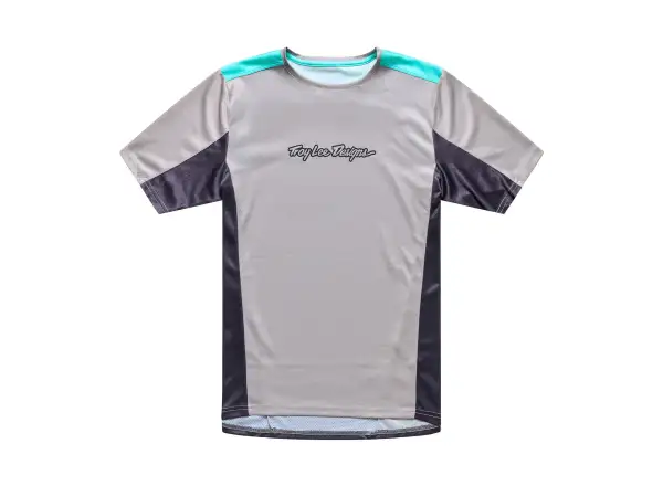 Troy Lee Designs Stage Signature Herren Trikot mit kurzem Ärmel Stone