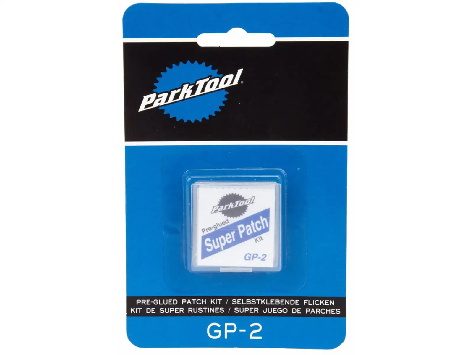 Park Tool PT-GP-2C Satz selbstklebender Flicken für Schläuche Blister
