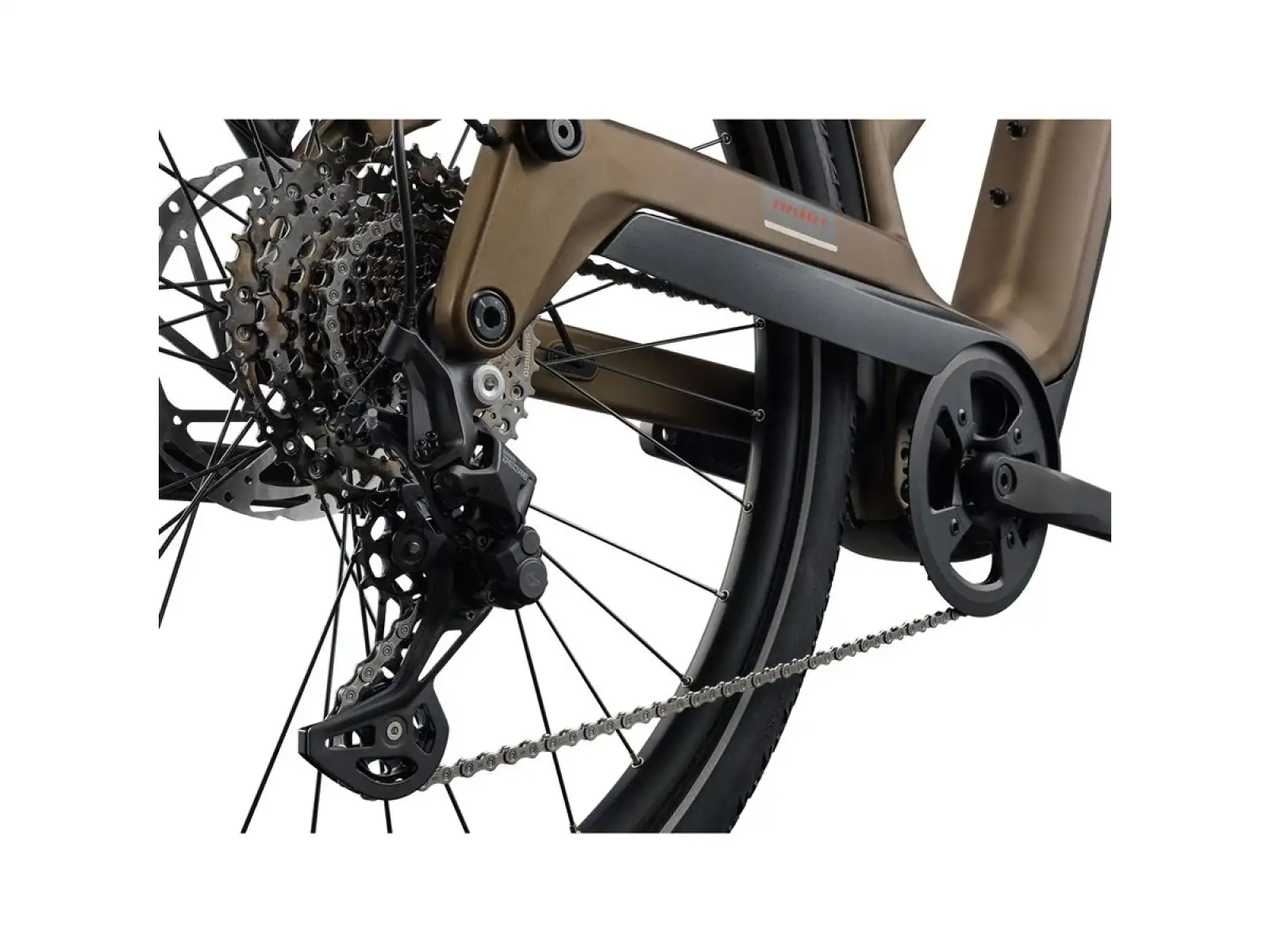 Giant Explore E+ 3 DD Trekking-E-Bike Pyrite Brown