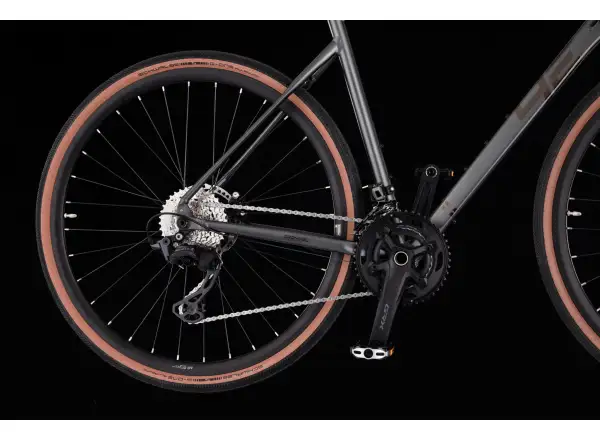 4Ever Gromvel Race Gravelbike Titan matt