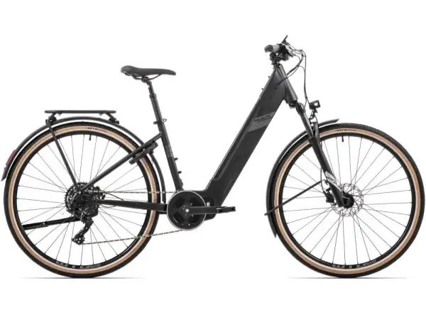 Rock Machine Crossride e450 Cross E-Bike Matte Black/Grey.