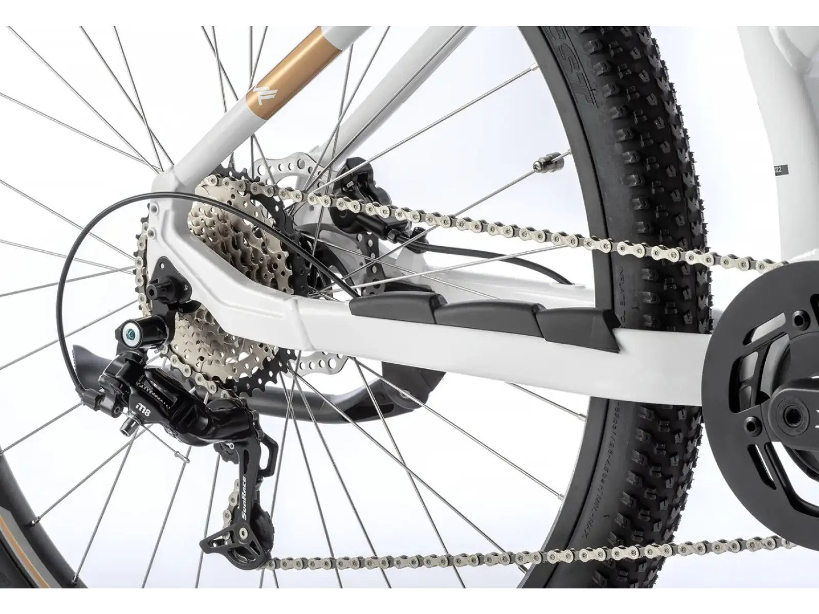Leader Fox Swan 29 Damen E-Mountainbike weiß