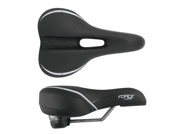 Force Luna Damen Wandersattel mit Elastomer Schwarz