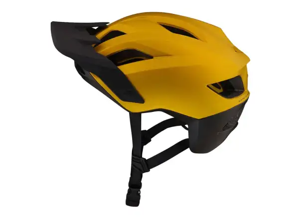Troy Lee Designs Flowline MIPS Helm Orbit Gold/Black.