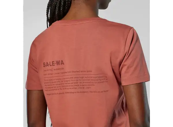 Salewa Eagle Vocab T-shirt Damen T-Shirt kurzärmelig Etruscan red