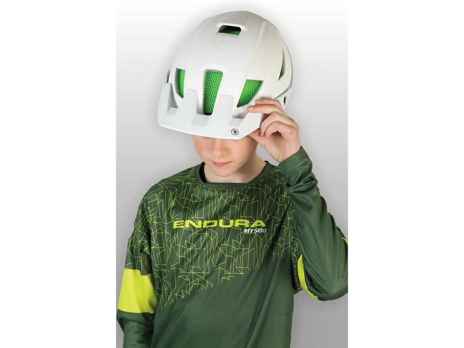 Endura MT500JR Jugend Kinderhelm weiß