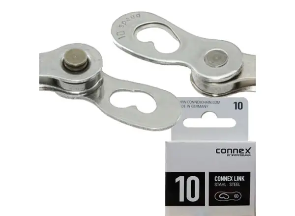 Connex 10-Gang-Kettenverschluss Silber