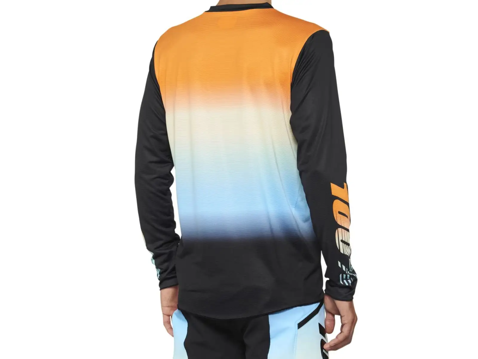 100% R-Core X LE Herrentrikot Langarm Sunset