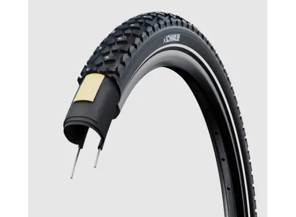 Schwalbe Motion Spike E-25 42-622 Trekking-Drahtreifen schwarz/reflex