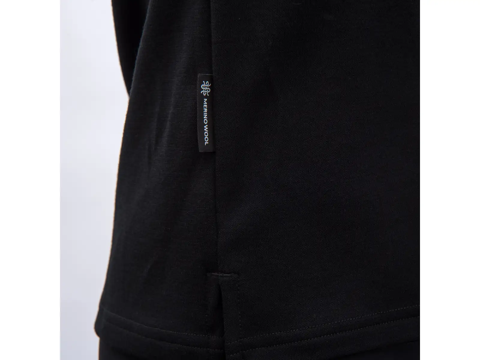 Sensor Merino Blend Damenrollkragen schwarz