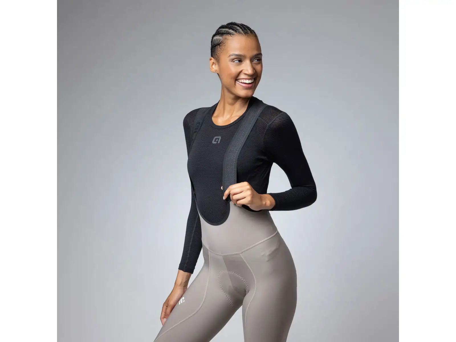 Alé Pragma Winter Damen Winter Radhose Rope Grey